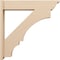 Ekena Millwork 7 1/2-in W x 36-in D x 36-in H Balboa Trad Rough Cedar Woodgrain TimberThane Outlooker, Primed Tan OUTUR075X36X36BOA04RCPR - alternate 5